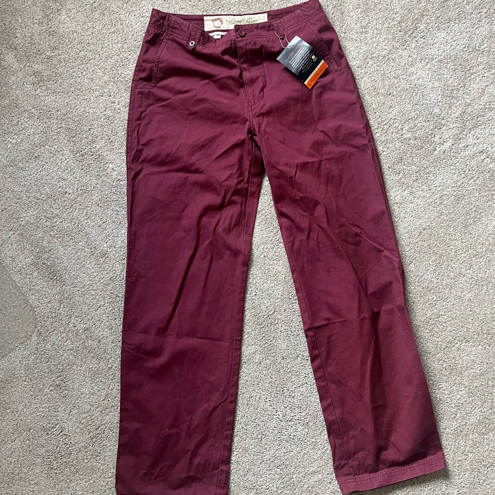 Royal Robbins Outdoor Goddess women’s Maroon Chinos size 8